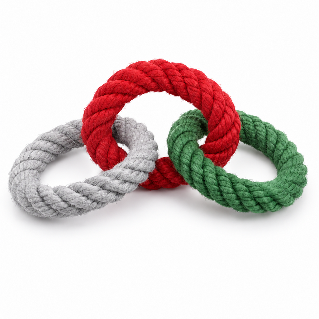 Handwoven Cotton Chew Toy